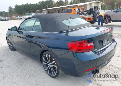 2017 BMW 230I из США, поврежденный, VIN WBA2K9C37H7A26546